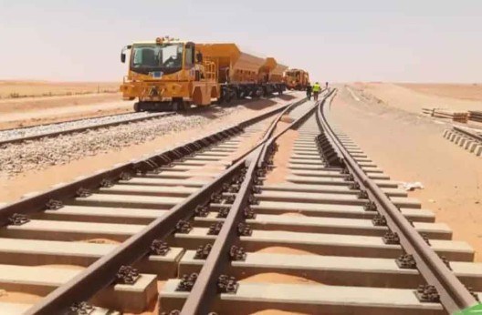 Ligne ferroviaire Béchar-Tindouf : Mise en service de 42 km de fibre optique