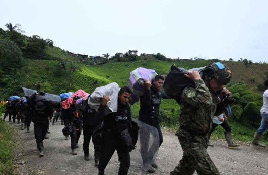 Sud-ouest de la Colombie : Libération de 28 policiers et un militaire détenus